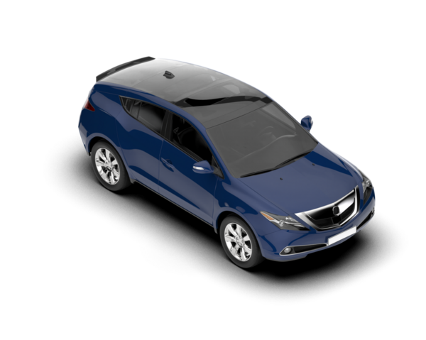 modern araba beyaz arka planda izole edildi. 3 d illüstrasyon