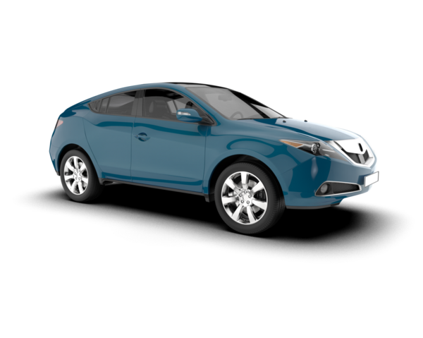 Modern kompakt araba beyaz arka planda izole edilmiş. yüksek - kalite görünüm