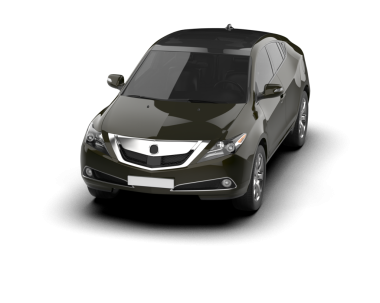 Modern kompakt şehir minibüsü - siyah araba - aile - araba