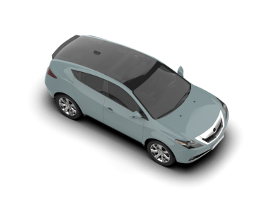 araba yan görünümü beyaz üzerinde izole