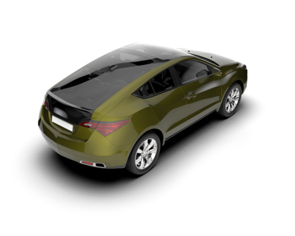 Stüdyo ortamında daha az genel bir konsept arabanın 3 boyutlu çizimi