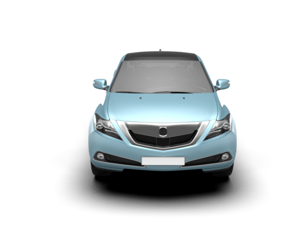 modern kompakt araba siyah arkaplanda izole edildi.