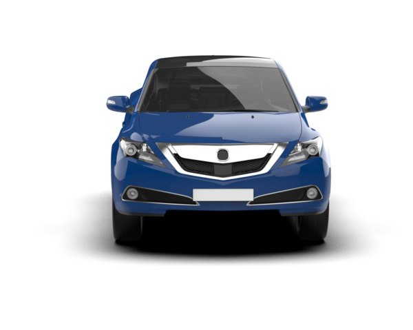 modern şehir arabası - ön görünüm