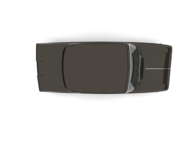 Araba manzaralı. Siyah arkaplanda izole