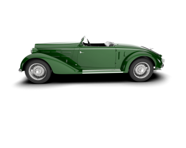 Beyaz arkaplandaki araba