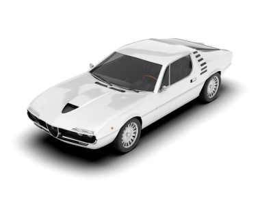 beyaz modern klasik araba