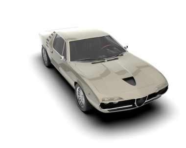 beyaz arkaplandaki araba