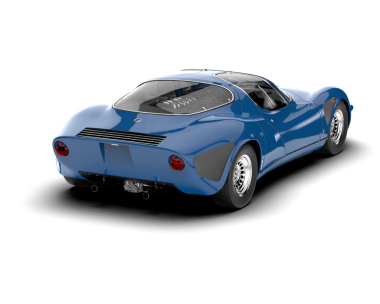 Daha az genel bir konsept arabanın 3 boyutlu çizimi