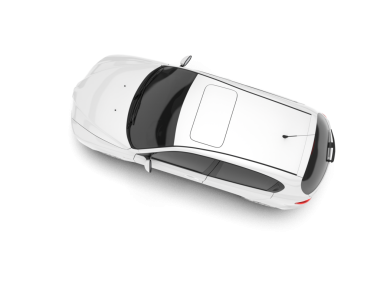 araba sedan vektör çizimi beyaz arkaplanda izole edildi.