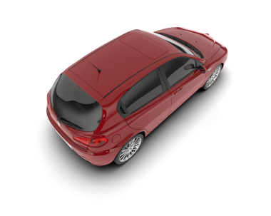 - Araba. 3d illüstrasyon