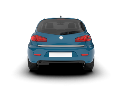 beyaz arka planda modern araba