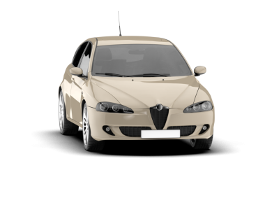 Modern şehir arabası beyaz arka planda izole edilmiş. 3 boyutlu görüntüleme - 3 boyutlu.