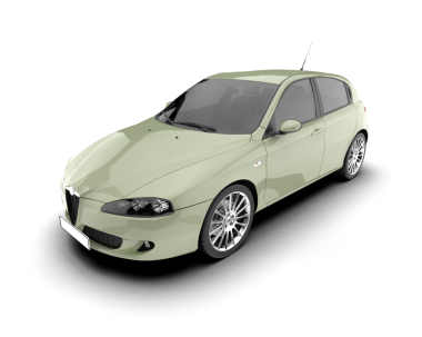 Yüksek hızlı bir araba.