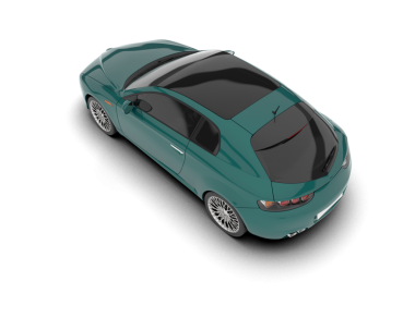 Bir markanın 3 boyutlu tasarımı - daha az genel bir araba