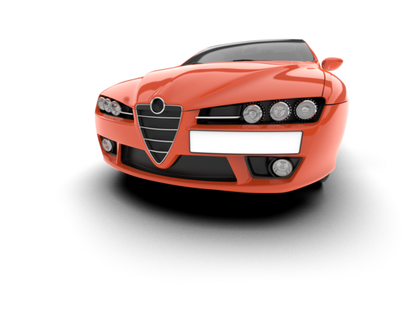 Bir arabanın vektör illüstrasyonu