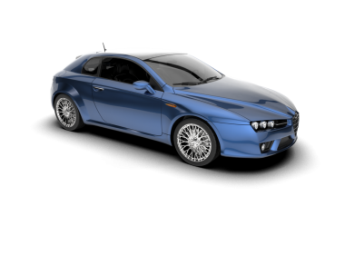 Modern lüks araba, kırpma yolu olan beyazda izole edilmiş. Gölge yok