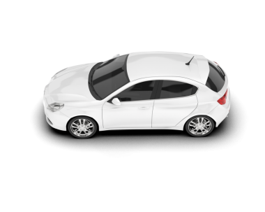 gerçekçi 3 boyutlu spor araba çizimi