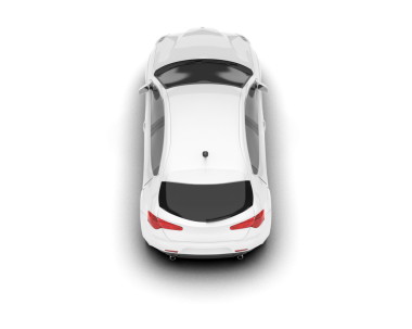 beyaz araba beyaz zemin üzerine izole