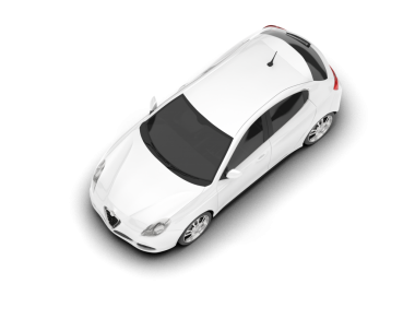 Siyah arka planda modern araba