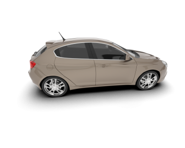 modern araba yan görünüm