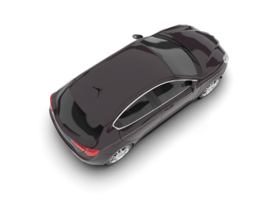 beyaz arkaplanda modern araba.