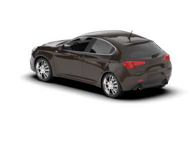 modern araba arka planda