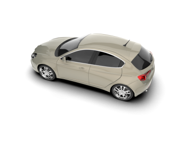 modern lüks araba beyaz arka planda izole edilmiş.