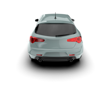 3 boyutlu bir araba - daha az genel bir araba.