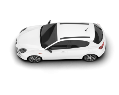 Gerçekçi bir araba. vektör illüstrasyonu.