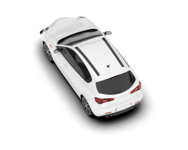 modern lüks beyaz araba beyaz arka planda izole