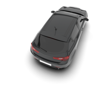 3 boyutlu görüntüleme arkaplanındaki araba üstü görünümü