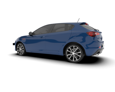 modern araba arka planda