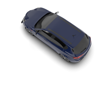 modern siyah araba gri arka planda izole edildi