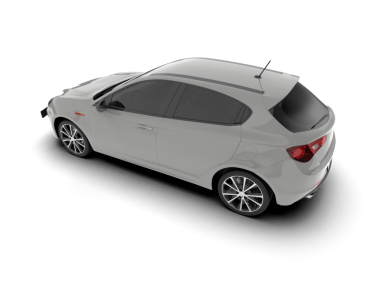 - Araba. 3 boyutlu illüstrasyon. 3d oluşturma