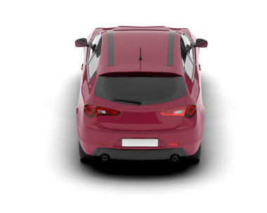 Gri arka planda modern araba