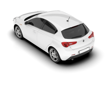 Modern lüks araba. 3d illüstrasyon