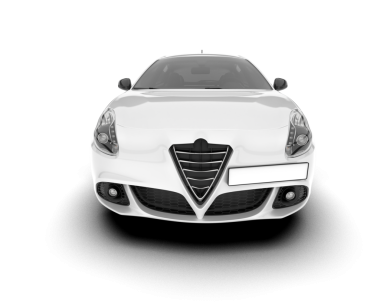 lüks araba ön görünümü, vektör, illüstrasyon