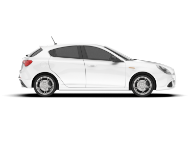 - Araba. Beyaz arkaplanda izole vektör illüstrasyonu.