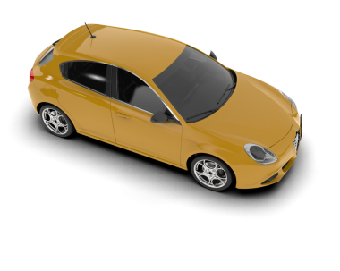 beyaz arkaplandaki araba.