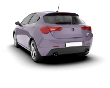 beyaz arka planda modern araba, 3 boyutlu görüntüleme