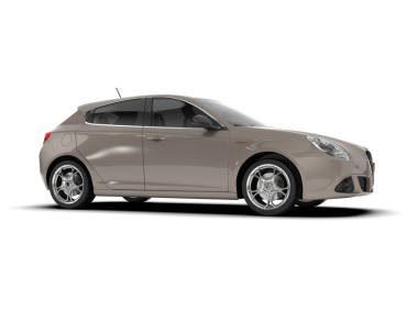 Modern araba arka planda izole edilmiş. 3D görüntüleme - illüstrasyon