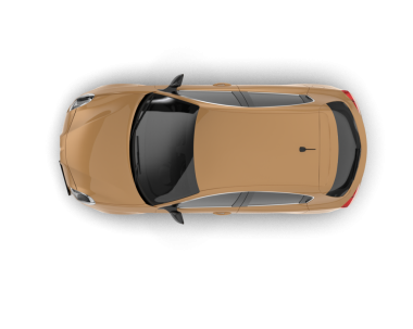 beyaz arkaplanda modern araba