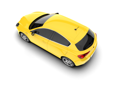 araba beyazda izole edildi