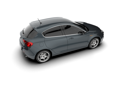 Araba beyaz arka planda izole edilmiş. 3d oluşturma.