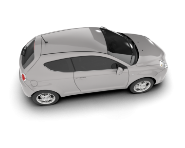 araba yan görünümü vektör illüstrasyonu