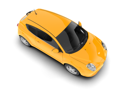 turuncu renkli araba.