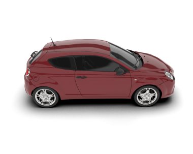 modern kırmızı araba vektör çizimi