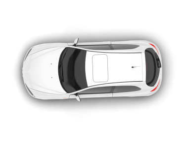 Araba manzaralı. vektör illüstrasyonu