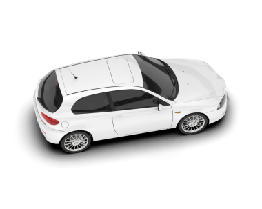 Modern araba. 3d oluşturma