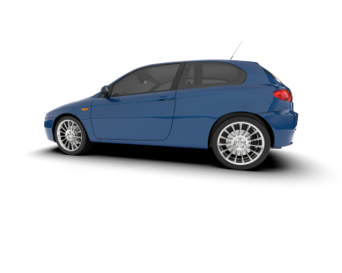 Gerçekçi araba vektör çizim